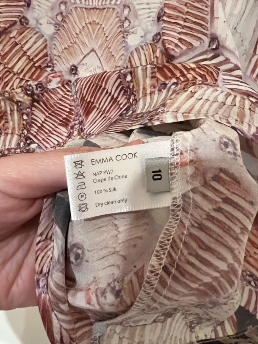 Emma Cook Silk Blouse - Picture 3 of 4